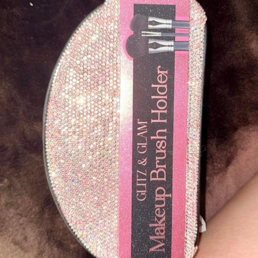 Glitz & Glam Makeup Container Pink & Silver‎ VIRAL ON TIKTOK